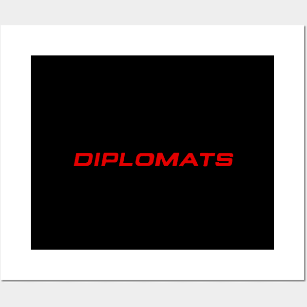 Diplomats Wall Art by sobermacho